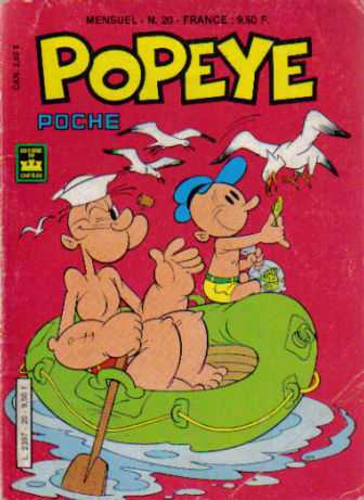 Scan de la Couverture Popeye Poche n 20